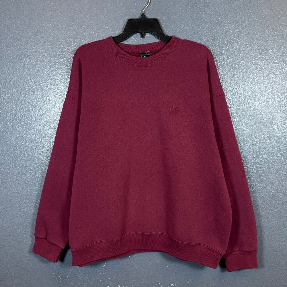 Jc penney XL men’s burgundy sweatshirt vintage USA Olympic games